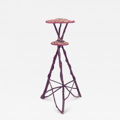 Rustic Adirondack Willow Pedestal - 4694781