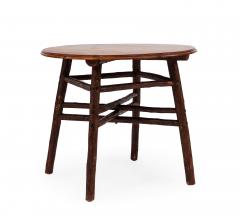 Rustic American Old Hickory Pine End Table - 1437642