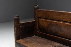 Rustic Art Populaire Bench France 19th Century - 3560748