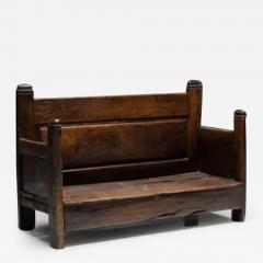 Rustic Art Populaire Bench France 19th Century - 3562671