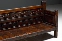 Rustic Art Populaire Bench France 19th Century - 4564606