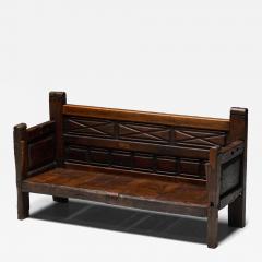 Rustic Art Populaire Bench France 19th Century - 4568004