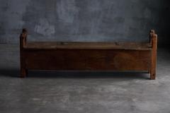 Rustic Art Populaire Chest Bench France 19th Century - 3954481