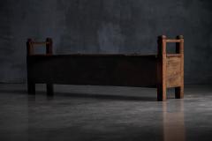 Rustic Art Populaire Chest Bench France 19th Century - 3954484