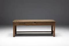 Rustic Art Populaire Dining Table France 19th Century - 3560808