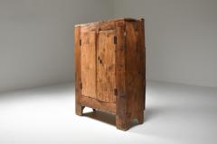 Rustic Art Populaire Folk art storage piece from the Auvergne France 1800s - 2052334