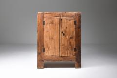 Rustic Art Populaire Folk art storage piece from the Auvergne France 1800s - 2052337