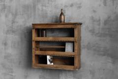Rustic Art Populaire Wall Mounted Shelf France 19th Century - 4452209