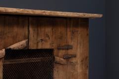 Rustic Art Populaire Wooden Cabinet France 19th Century - 4743777