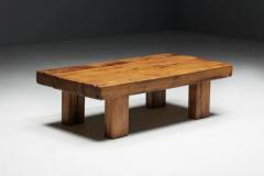 Rustic Artisan Coffee Table France 1950s - 3522854