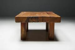 Rustic Artisan Coffee Table France 1950s - 3522871