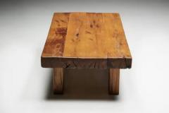 Rustic Artisan Coffee Table France 1950s - 3522873