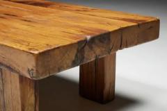 Rustic Artisan Coffee Table France 1950s - 3522910
