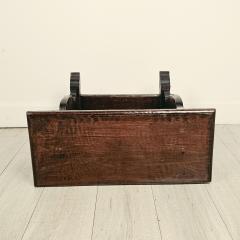 Rustic Baroque Italian Walnut Side Table 18th century - 4729115