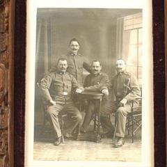 Rustic Black Forest Carved Oak Picture Frame - 4519656