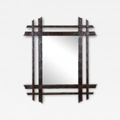 Rustic Black Forest Wall Mirror Austria circa 1870 - 3603033