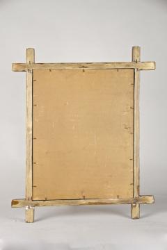 Rustic Black Forest Wall Mirror Light Brown Austria circa 1890 - 3460763