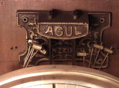 Rustic Black Forest Walnut Grandfather Clock - 4321410