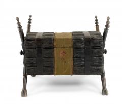 Rustic Black Forest Walnut Trunk - 4520747