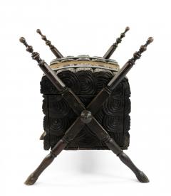 Rustic Black Forest Walnut Trunk - 4520749