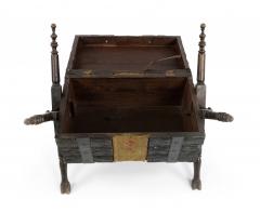 Rustic Black Forest Walnut Trunk - 4520750