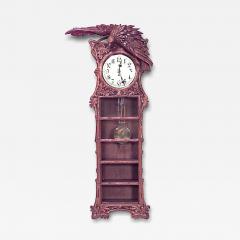 Rustic Black Forest Walnut Wall Clock - 4332483