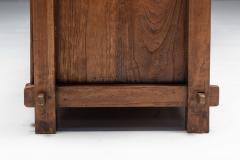 Rustic Brutalist Elm Enfilade Europe Mid 20th Century - 4743795