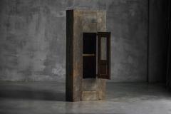 Rustic Cabinet with Iron Hardware France 19th Century - 4687448