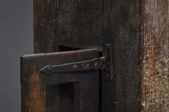 Rustic Cabinet with Iron Hardware France 19th Century - 4687449