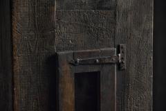 Rustic Cabinet with Iron Hardware France 19th Century - 4687451