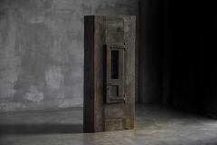Rustic Cabinet with Iron Hardware France 19th Century - 4687453