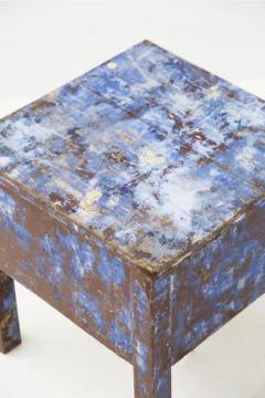 Rustic Chic Blue Stools - 3652629