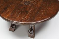 Rustic Coffee Table with Ring IV 1960s - 2340132