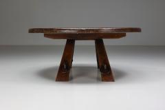 Rustic Coffee Table with Ring IV 1960s - 2340144