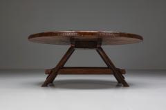 Rustic Coffee Table with Ring IV 1960s - 2340145
