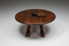 Rustic Coffee Table with Ring IV 1960s - 2340149