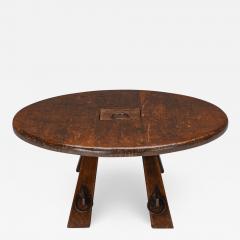 Rustic Coffee Table with Ring IV 1960s - 2343510