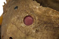 Rustic Continental Horned Taxidermy Helmet - 4672882