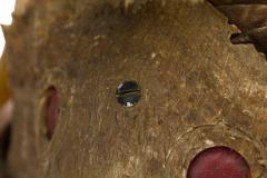 Rustic Continental Horned Taxidermy Helmet - 4672885