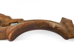 Rustic Country Carved Wooden Yoke - 4671945
