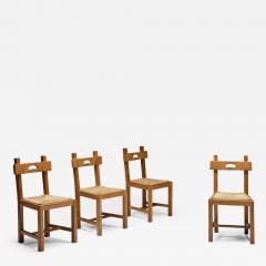 Rustic Dining Chairs Early 20th Century - 2410996
