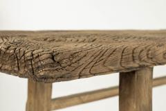 Rustic Elm Console Table - 2605872