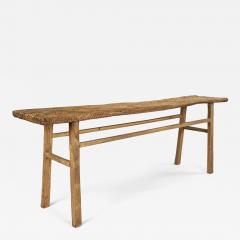 Rustic Elm Console Table - 2608039