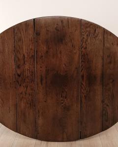 Rustic English Oak Dropleaf Table 19th century or earlier As Is - 3972312