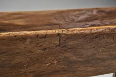 Rustic European Solid Wood Table Europe ca 1940s - 2627074