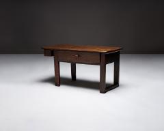 Rustic European Walnut Console with Drawers France 19th C - 4759938