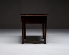 Rustic European Walnut Console with Drawers France 19th C - 4759940