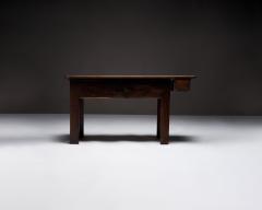Rustic European Walnut Console with Drawers France 19th C - 4759944