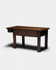 Rustic European Walnut Console with Drawers France 19th C - 4761238