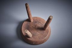 Rustic Farmer s Stool in original condition 1900s - 3397619